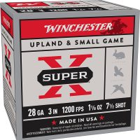 Winchester Ammo X2837 Super X  28Gauge 3" 1 1/8oz 7.5Shot 25 Per Box/10 Case