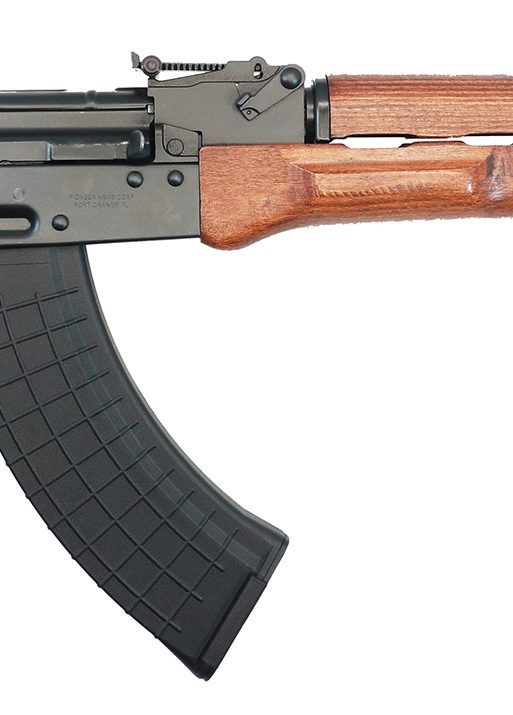Pioneer Arms AK0031FTW Hellpup  7.62x39mm 30+1 11.73" Black Threaded Barrel, Oil Varnished Polish Laminated Wood Handguard & Grip, Side Mounted Optics Rail