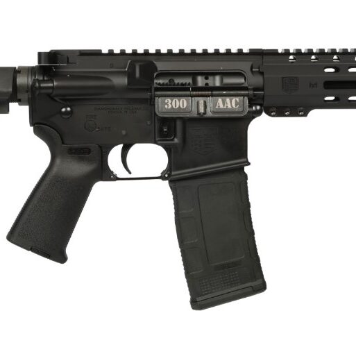 DIAMONDBACK FIREARMS DB-15 PIST 300BLK BLK 8" SBA3