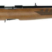 Ruger 8329 American Rimfire  Full Size 22 LR 10+1 22" Satin Blued Steel Barrel, Satin Blued Drilled & Tapped Steel Receiver w/Integral Scope Base, Fixed Wood Stock, Right Hand