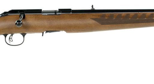 Ruger 8329 American Rimfire  Full Size 22 LR 10+1 22" Satin Blued Steel Barrel, Satin Blued Drilled & Tapped Steel Receiver w/Integral Scope Base, Fixed Wood Stock, Right Hand