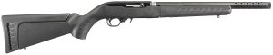 Ruger 21152 10/22 Takedown Lite Full Size 22 LR 10+1 16.12" Satin Black Threaded Barrel & Receiver, Black Synthetic Ruger Modular System Stock, Right Hand