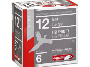 Aguila Ammunition 12ga Birdshot 2.75 inch Shotgun Shells - #6 Shot | 1.25oz | 1330 fps | 25rd Box