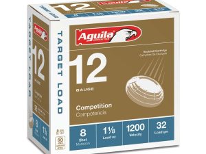 Aguila Ammunition Target 12ga Birdshot 2.75 inch Shotgun Shells - #8 Shot | 1-1/8oz | 1200 fps | 25rd Box