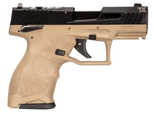 TAURUS TX22C 22LR BK/FDE 3.5" 10+1 TS