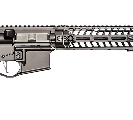 Spikes PHUR5435M3R Pipe Hitter  223 Rem,5.56x45mm NATO 16" No Magazine Black Hard Coat Anodized 6 Position MFT BMS Minimalist Stock
