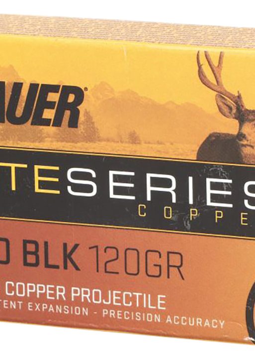 Sig Sauer E300H120 Elite Copper Hunting  300Blackout 120gr Copper Solid 20 Per Box/10 Case