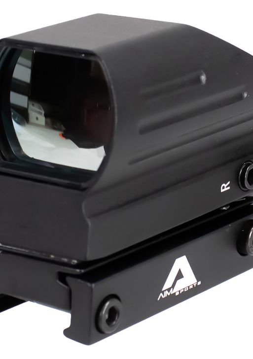 Aim Sports RT406C Reflex Sight Classic II Edition Matte Black 1x33mm Red/Green Multi Reticle