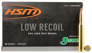 HSM 27014N Low Recoil  270 Win 130 gr Orange Polymer Tip 20 Per Box/ 20 Case