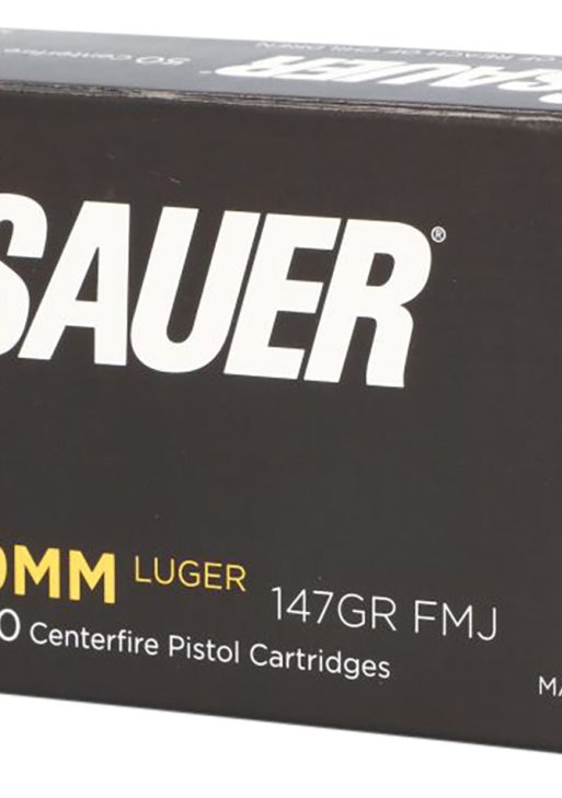Sig Sauer E9MMB350 Elite Ball  9mmLuger 147gr Full Metal Jacket 50 Per Box/20 Case