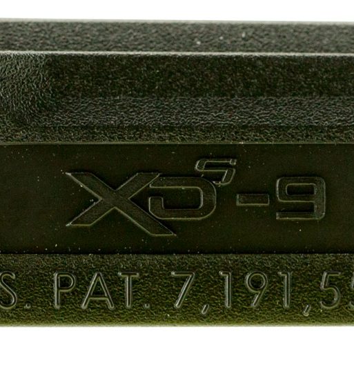 Springfield Armory XDS5902M Backstrap Sleeve  made of Polymer with Black Finish & 1 Piece Design for 9mm Luger Springfield XD-S with #2 Backstrap & 3.30"-4" Barrel