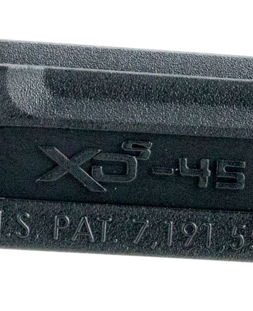 Springfield Armory XDS5001M Backstrap Sleeve  made of Polymer with Black Finish & 1 Piece Design for 45 ACP Springfield XD-S with #1 Backstrap & 3.30"-4" Barrel