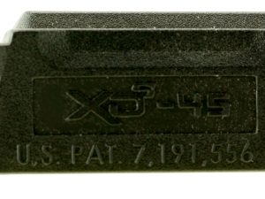 Springfield Armory XDS5002M Backstrap Sleeve  made of Polymer with Black Finish & 1 Piece Design for 45 ACP Springfield XD-S with #2 Backstrap & 3.30"-4" Barrel