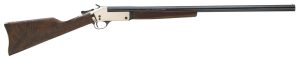 Henry H015B20 Single Shot  20 Gauge with 26" Blued Barrel, 3" Chamber, 1rd Capacity, Polished Brass Metal Finish & American Walnut Stock Right Hand (Full Size)