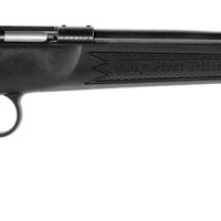 Crickett KSA2280 Youth  22 WMR 1rd 16.12" Blued Barrel & Receiver, Fixed Front/Adjustable Rear Peep Sights, Black Synthetic Stock w/11.5" LOP, Rebounding Firing Pin Safety