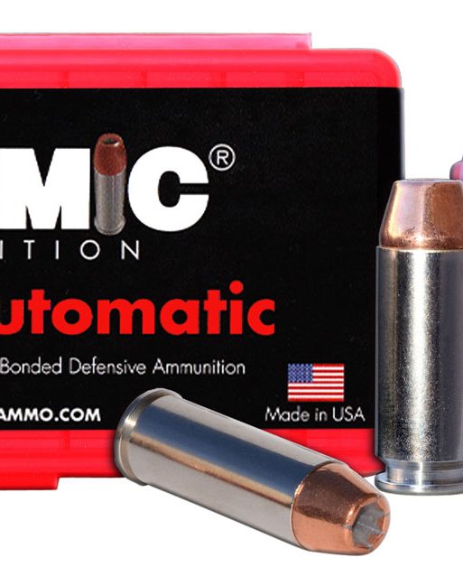 Atomic Ammunition 00432 Pistol Precision Craft 10mmAuto 180gr Bonded Match Hollow Point 50 Per Box/10 Case