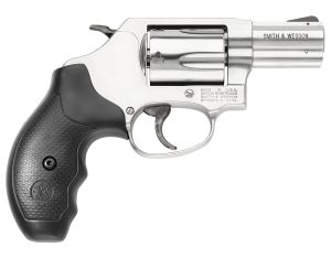 Smith & Wesson 162420 Model 60  357 Mag or 38 S&W Spl +P 5 Shot 2.12" Stainless Steel Barrel/Cylinder, Satin Finish Stainless Steel J-Frame, Exposed Hammer