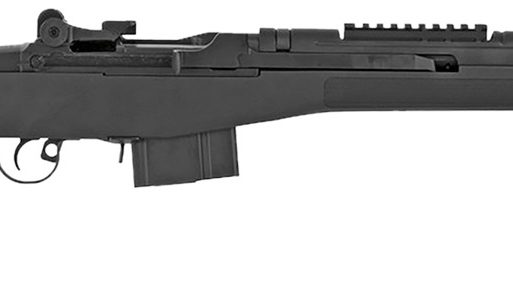 Springfield Armory AA9126 M1A Scout Squad 308 Win/7.62x51mm 10+1 18" Black Parkerized Carbon Steel Barrel w/Muzzle Brake, Black Parkerized Picatinny Rail Steel Receiver, Fixed Black Synthetic Stock