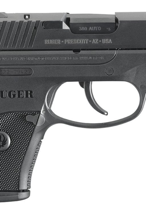 Ruger 3253 LC380 *CA Compliant 380 ACP 7+1 3.12" Black Steel Barrel, Black Oxide Serrated Steel Slide, Black Polymer Frame, Black Polymer Grip, Right Hand
