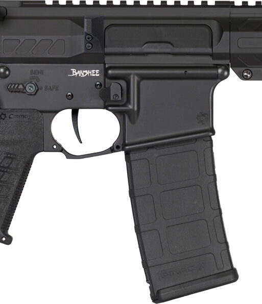 CMMG Banshee Mk4 Pistol - Black | 300 BLK | 8" Barrel | 7" M-LOK Handguard | SBA3 Arm Brace