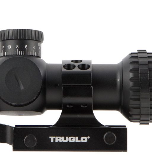 TruGlo TG-8514TLR Omnia Tactical Black Anodized 1-4x24mm 30mm Tube Illuminated APTR Reticle