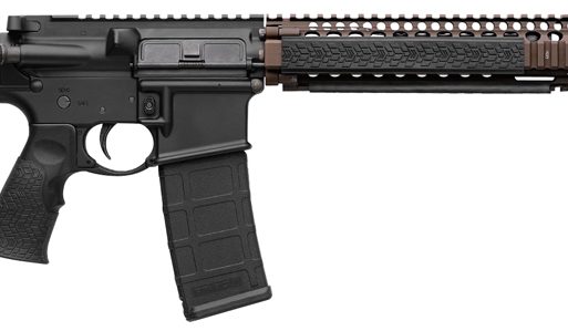 Daniel Defense 0208806027011 DDM4 M4A1 5.56x45mm NATO 30+1 14.50" Threaded Barrel, Black Hard Coat Anodized Receiver, 6 Position Stock w/SoftTouch Overmolding, Flat Dark Earth Handguard