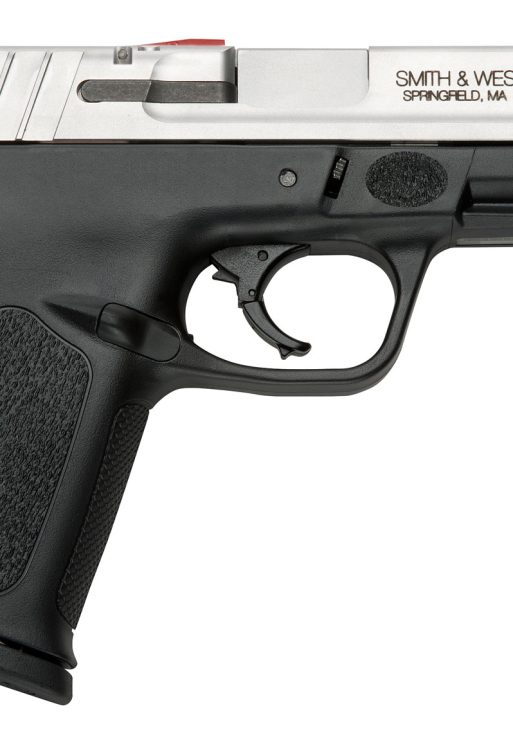 Smith & Wesson 11907 SD VE 9mm Luger Caliber with 4" Barrel, 10+1 Capacity, Matte Black Finish Picatinny Rail Frame, Serrated Stainless Steel Slide, Textured Polymer Grip & HiViz Sights
