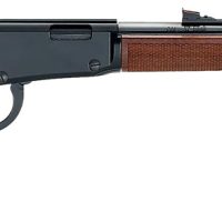 Henry H001V Varmint Express  17 HMR 11+1 19.25" Blued Steel Barrel, Black Steel Receiver, American Walnut Stock Right Hand