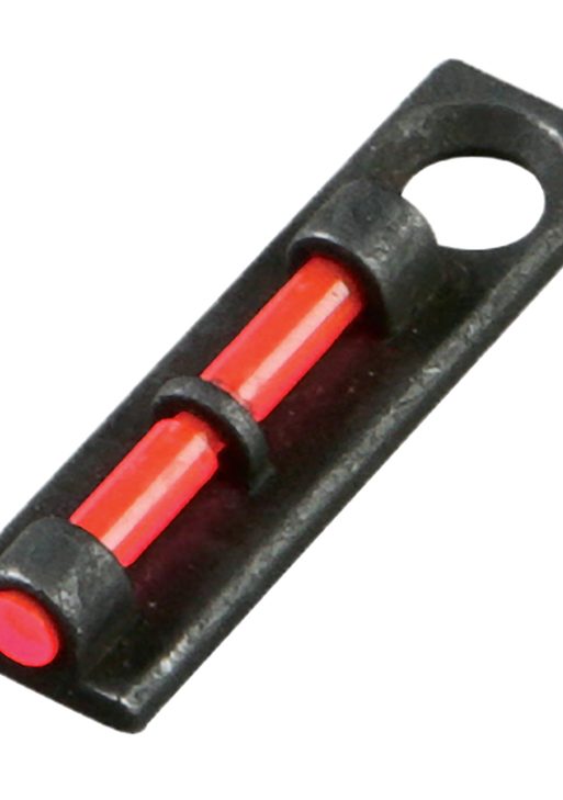 HiViz FL2005R Flame Bead Replacement Front Sight  Black | Red Fiber Optic Front Sight Universal Threads