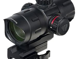 UTG SCPDS3840W ITA  Black Anoidized 1x 38mm Tube 4 MOA Red/Green CBQ Dot Reticle