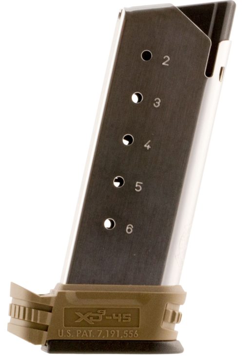 Springfield Armory XDS5002FDE Backstrap Sleeve  45 ACP Fits Springfield XDS Flat Dark Earth Polymer