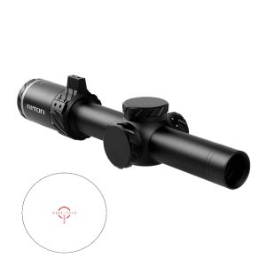 RITON OPTICS 3 TACTIX 1-8X24 30MM OT BLK