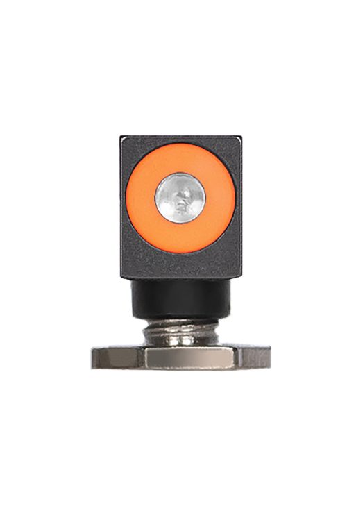 Night Fision GLK000001OGX Tritium Front Sight for Glock  Green/Tritium Orange Outline Glock 17/17L/19/22
