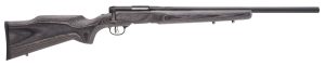 Savage Arms 96970 B.MAG  Full Size 17 WSM 8+1 22" Matte Black Heavy Barrel, Matte Black Drilled & Tapped Carbon Steel Receiver, Satin Gray Varmint Beavertail Laminate Stock, Right Hand