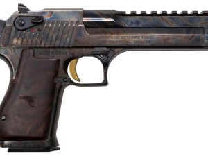 Magnum Research DE44CH Desert Eagle Mark XIX 44 Rem Mag 6" 8+1 Color Case Hardened Carbon Steel with Clear Cerakote Frame & Slide Walnut with Engraved Desert Eagle Logo Grip