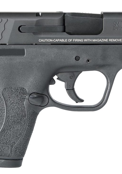 Smith & Wesson 11808 M&P Shield M2.0 9mm Luger 3.10" Barrel 7+1 Or 8+1,  Black Polymer Frame, Armornite Stainless Steel Slide, Textured Polymer Grip, No Manual Safety