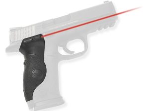 Crimson Trace 0119401 Lasergrips  S&W M&P Full-Size, Red Laser Black Polymer
