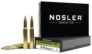 Nosler 40037 E-Tip  30-06Springfield 180gr E Tip Lead Free 20 Per Box/10 Case