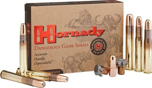Hornady 82631 Dangerous Game  470NitroExpress 500gr DGX Bonded 20 Per Box/6 Case