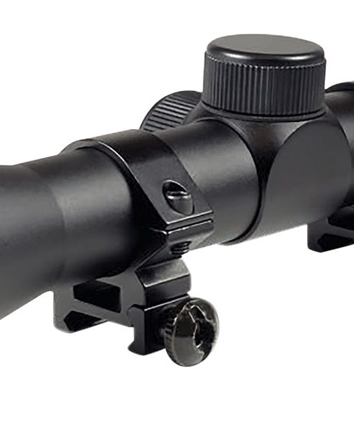 TruGlo TG-85043XB Buckline  Black Anodized 4x32mm 1" Tube Duplex Reticle