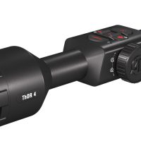 ATN TIWST4641A Thor 4 640 Thermal Rifle Scope Black Anodized 1-10x Multi Reticle 640x480 Resolution Features Rangefinder