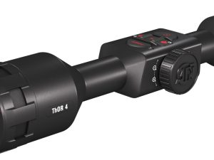 ATN TIWST4641A Thor 4 640 Thermal Rifle Scope Black Anodized 1-10x Multi Reticle 640x480 Resolution Features Rangefinder