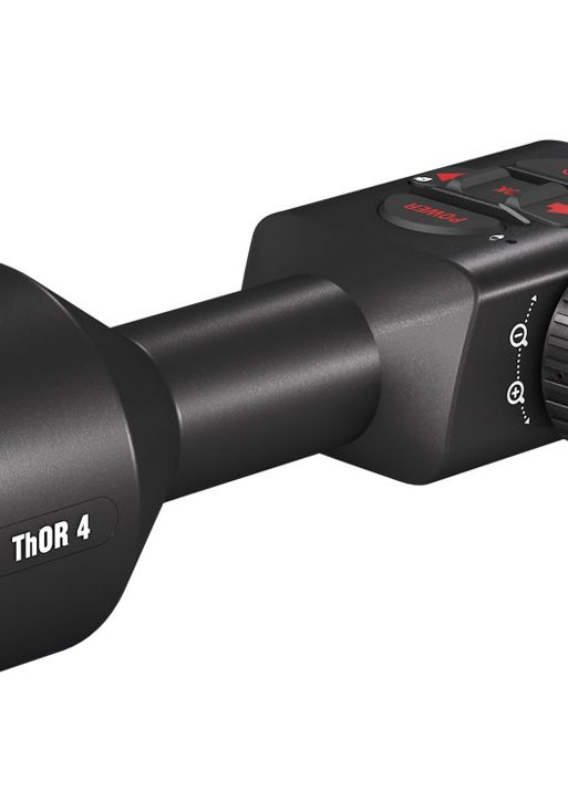 ATN TIWST4641A Thor 4 640 Thermal Rifle Scope Black Anodized 1-10x Multi Reticle 640x480 Resolution Features Rangefinder