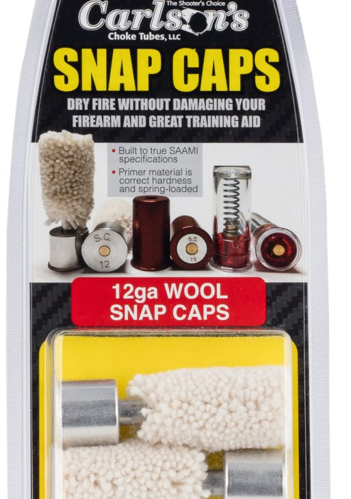 Carlson's Choke Tubes 00105 Snap Cap  12Gauge 2Pack