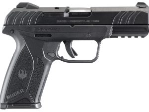 Ruger 3810 Security-9  9mm Luger 15+1 4" Black Steel Barrel, Black Oxide Serrated Steel Slide, Black Polymer Frame w/Picatinny Rail, Black Polymer Grip