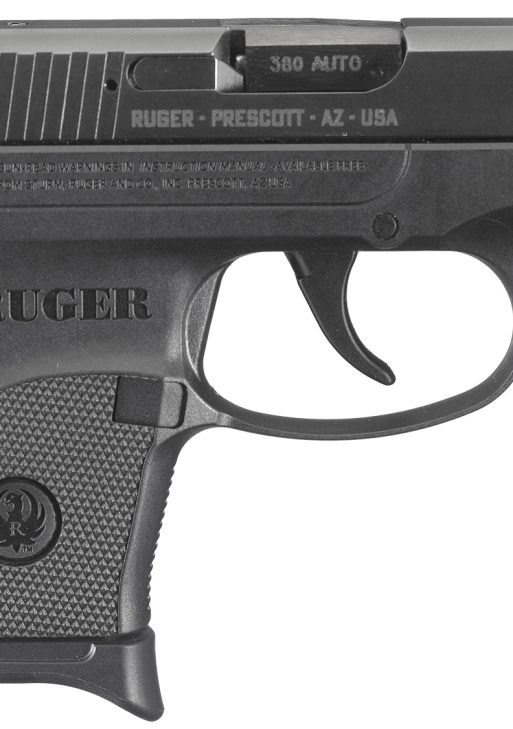 Ruger 3701 LCP  Standard Frame 380 ACP 6+1 2.75" Black Steel Barrel, Black Oxide Serrated Alloy Steel Slide, Black Polymer Frame, Black Polymer Grip, Right Hand