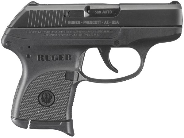 Ruger 3701 LCP  Standard Frame 380 ACP 6+1 2.75" Black Steel Barrel, Black Oxide Serrated Alloy Steel Slide, Black Polymer Frame, Black Polymer Grip, Right Hand