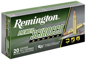 Remington Ammunition 27936 Premier Scirocco Bonded 300RUM 180gr Swift Scirocco Bonded 20 Per Box/10 Case