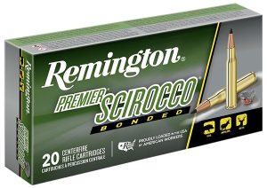 Remington Ammunition 29320 Premier Scirocco Bonded 243Win 90gr Swift Scirocco Bonded 20 Per Box/10 Case