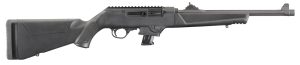 Ruger 19101 PC Carbine *NY/CA Compliant 9mm Luger 10+1 16.12" Fluted Barrel, Type III Black Hard Coat Anodized Receiver, Synthetic Stock, Optics Ready